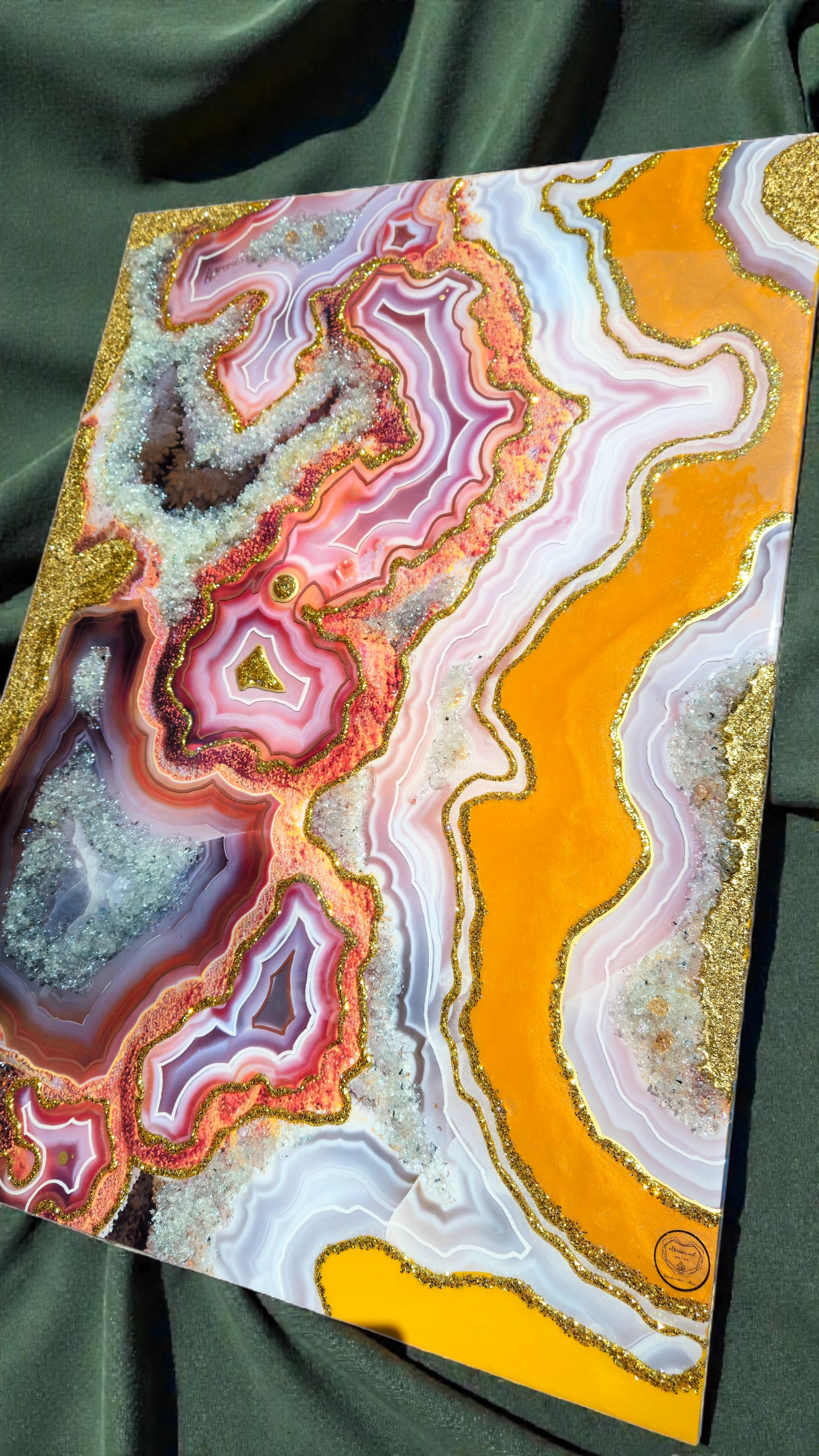 Tablou Agate luxury din rasina epoxidica